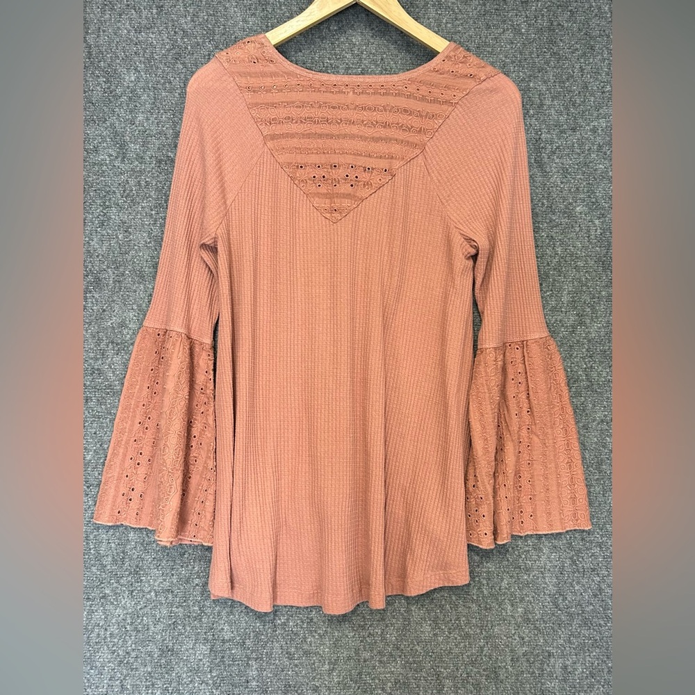 Free People Blouse Boho Size Small - Picture 2 of 7